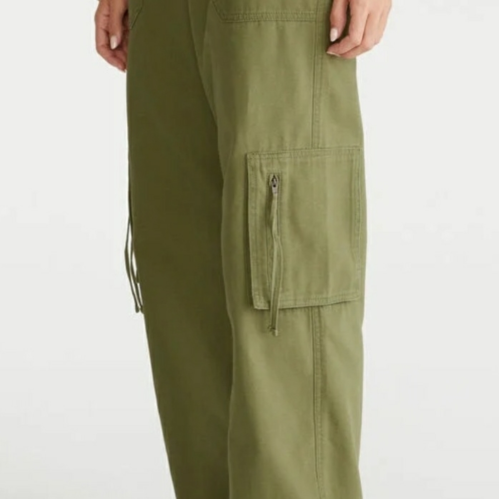 Olive Green Cargo Pants